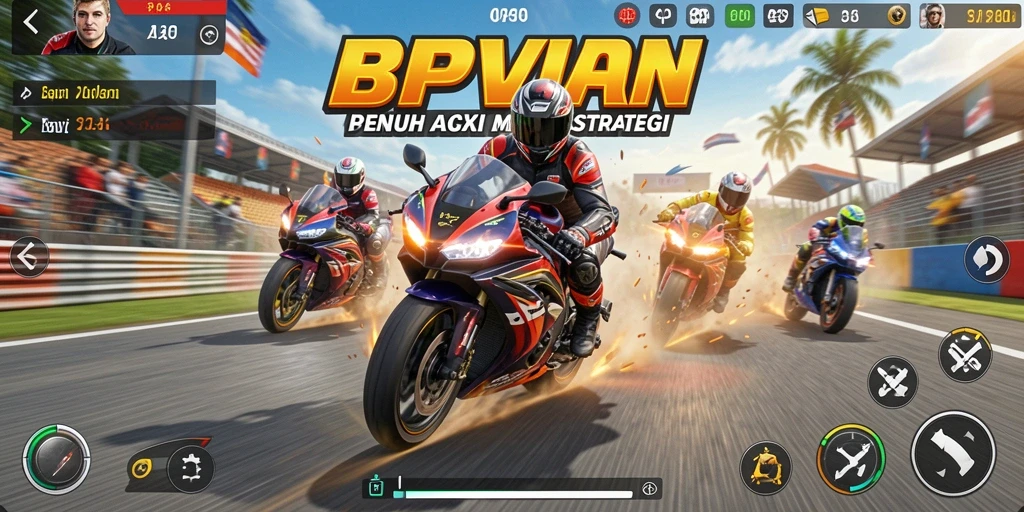Tampilan gameplay RPVIP6 yang mendebarkan dan seru.