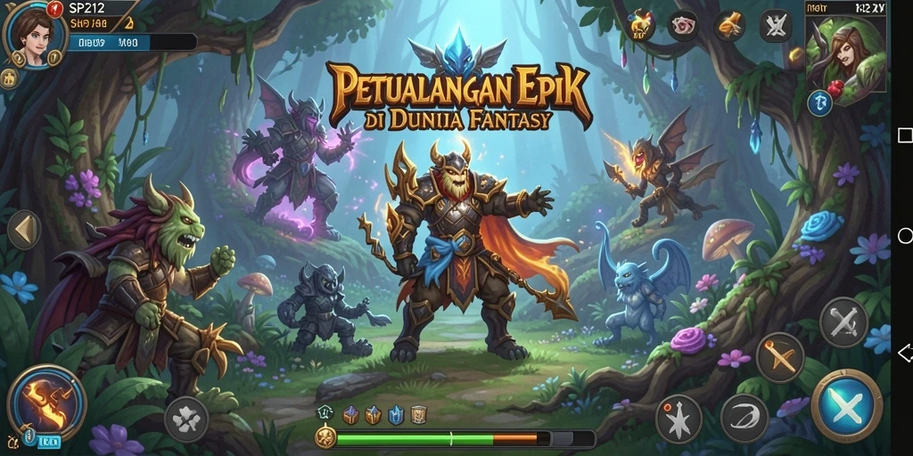 Tampilan gameplay SP212 yang memukau dan menantang.