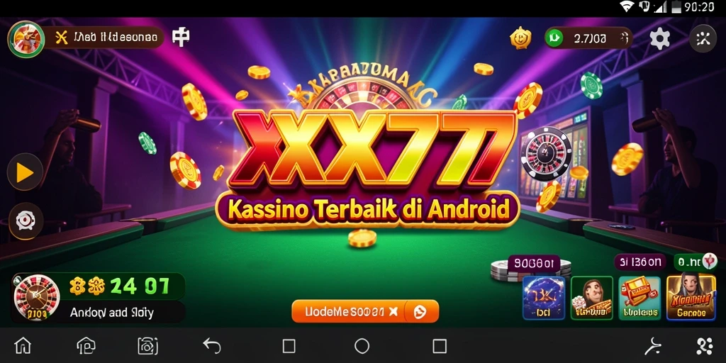 Gambaran gameplay Kasino yang mendebarkan di XXX777.